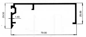 alumunium Curtain Wall-Curtain Wall Group 2083 - 2084